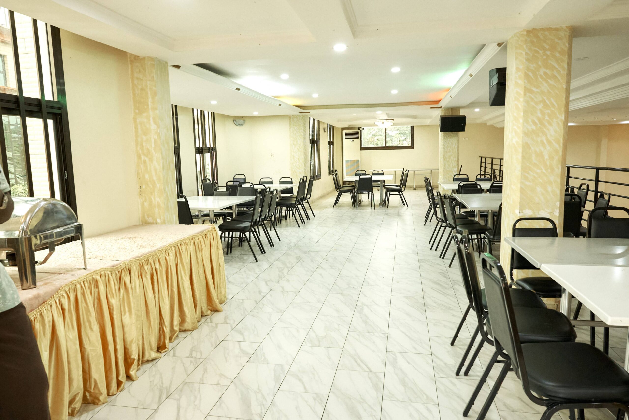 Buffet du restaurant