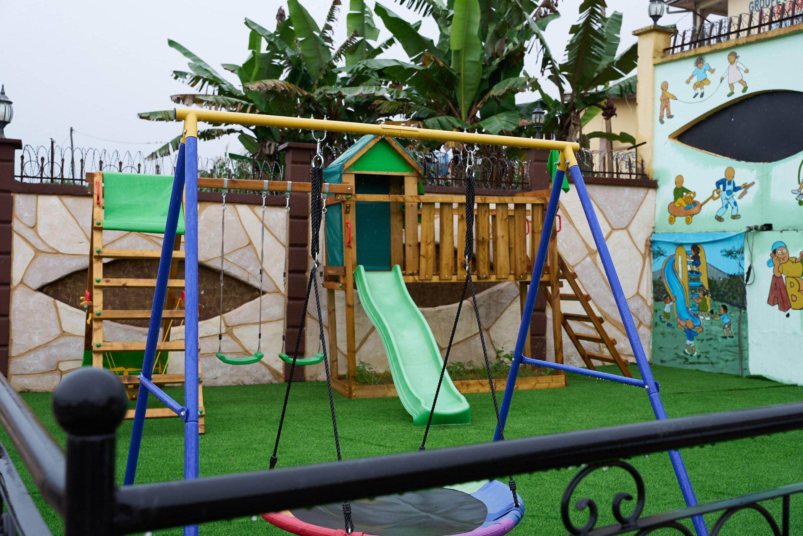 Aire de jeux enfants
